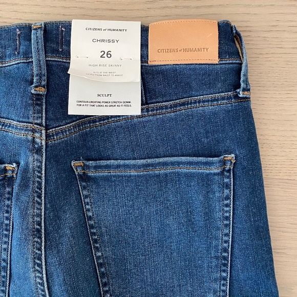 Citizens of Humanity “Chrissy” High Rise Skinny Jeans, size 26 - NWT - Picture 4 of 16
